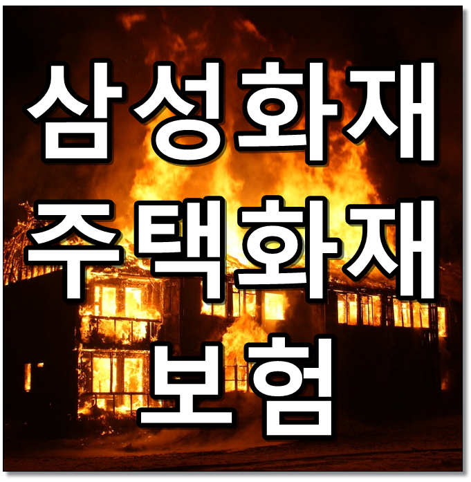 삼성화재 주택화재보험 썸네일